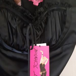 NWT Betsey Johnson gorgeous black dress!